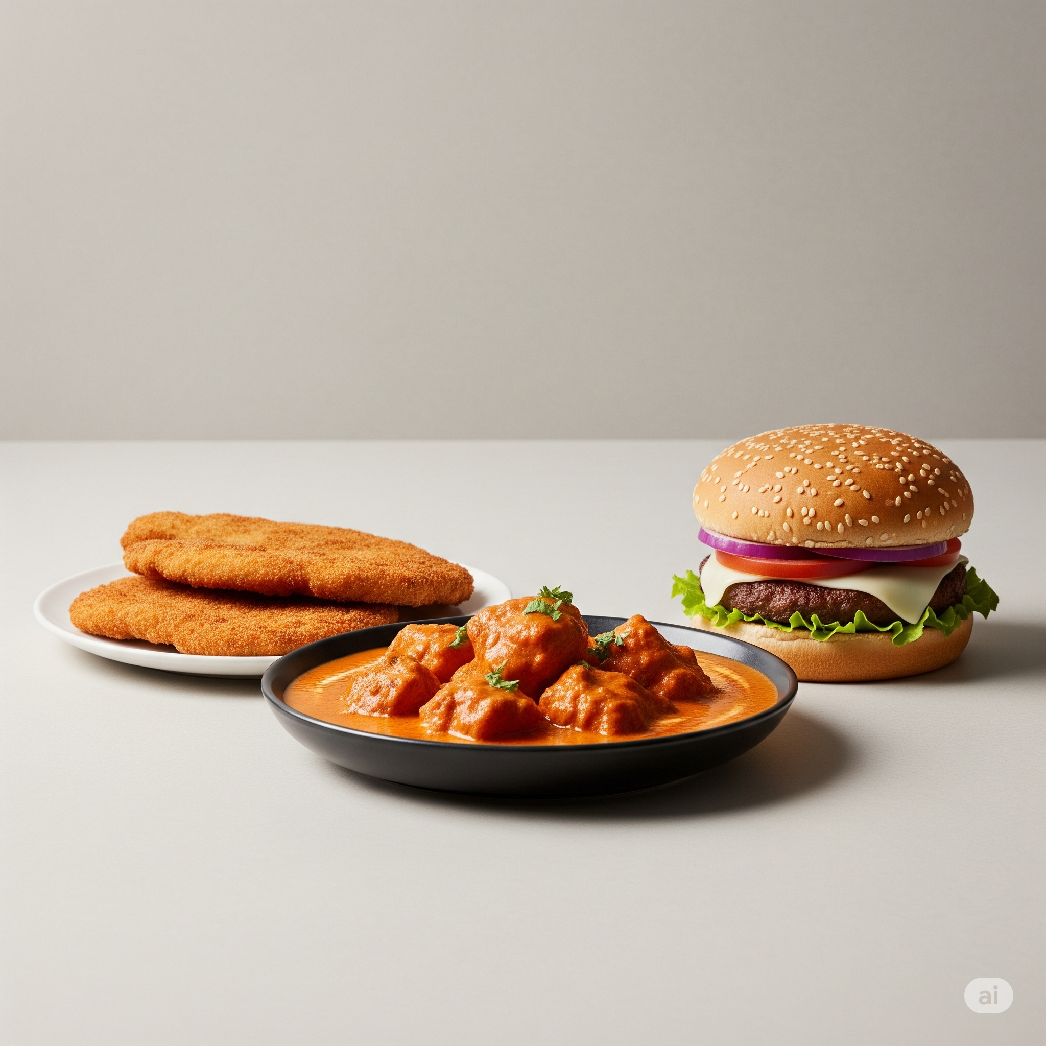 A delicious spread of various foods